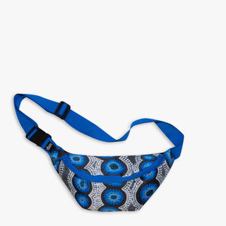 KIRSTEN  NANGALA EGAN Water Dreaming Blue Recycled Bumbag