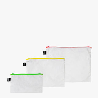 TYVEK Neon Zip Pockets