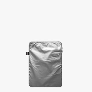 METALLIC Silver Laptop Sleeve