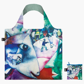 MARC CHAGALL I and the Village Recycled Bag