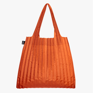 PLEATED Orange Recycled Bag