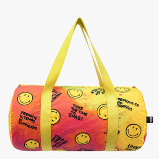 SMILEY Take The Time to Smile Recycled Weekender